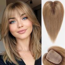 Hair Topper starluck SilkHug 30cm Real Human Hair Bangs