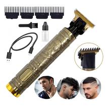 Hair Trimmer Maquina Cortar Cabelo e Barbear Sem Fio Premium