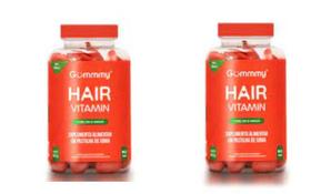 Hair Vitamin Cabelos e Unhas Melancia 180g - Gummy - Gummmy