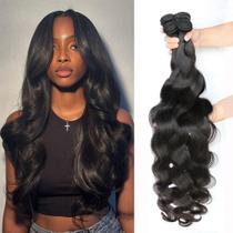 Hair Weave FLPFLP 12A Brazilian Body Wave 4 pacotes 35-70cm