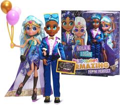 Hairdorables Hairmazing Prom Perfect Neila &amp Logan 2-Pack, Amazon Exclusive, by Just Play
