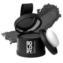 Hairline Powder Boldify esconde instantaneamente a perda de cabelo cinza escuro