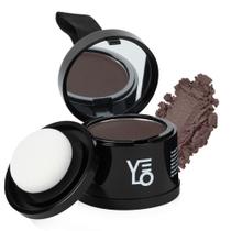 Hairline Powder VELO Instant Conceal para cabelos finos castanho escuro