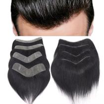 Hairline Toupee HAPPY&CC Forehead Hairline para homens de 15 cm