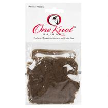 Hairnet One Knot with 2 Comfort Equestrian News, marrom médio