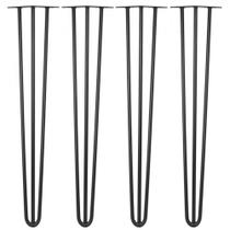 Hairpin Legs Kit Com 5 Unidades 35cm Pés De Ferro