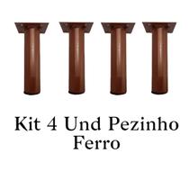 Hairpin Legs Tipo Cannes Redondo 12cm Bronze Kit 4 Und Medcombo