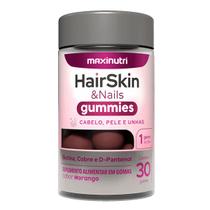 Hairskin gummies - 30 gomas - maxinutri