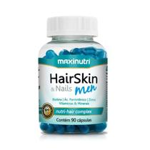 HairSkin Men 90 Cápsulas - MaxiNutri - 1322 HairSkin Men 90 Cápsulas - MaxiNutri - 1322