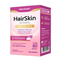 HairSkin Supreme D-Pantenol + Biotina 60 Cápsulas Maxinutri
