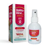Hálito Dine Spray 100 ml Antisséptico Bucal para cães gatos - Vansil Hálito Dine Spray 100 ml Antisséptico Bucal para cães gatos - Vansil
