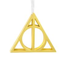 Hallmark Harry Potter Relíquias da Morte Símbolo Ornamento de Natal, Metal