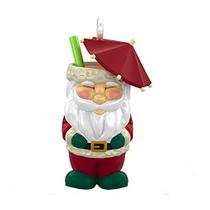 Hallmark Keepsake 0.9" Miniatura Enfeite de Natal 2021, Caneca de Santa Tiki, Mini