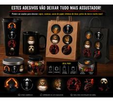 Halloween Adesivo Redondo 30un. cod1962