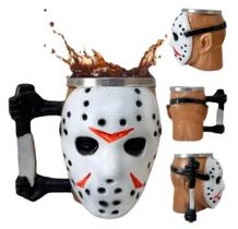 HALLOWEEN Caneca Personalizada 3d Jason Voorhees Sexta Feira 13 Resina