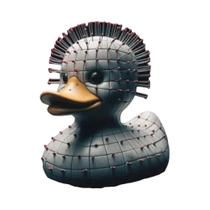 Halloween Evil Duck Horror Anime Figura Decoração De Mesa Assustadora Presente De Boneca Emocionante