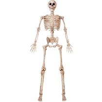 Halloween Posable Life Size Skeleton JOYIN 2,1 m amarelo