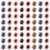 Halloween Scary Eyeballs Skylety 64 unidades de 2,2 cm realistas