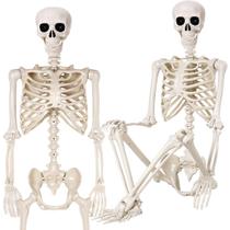 Halloween Skeleton Daricano de 3 pés em tamanho real com juntas posicionáveis