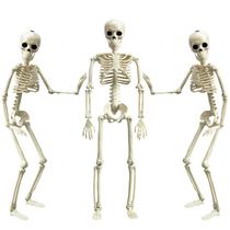 Halloween Skeleton XONOR de corpo inteiro de 16 polegadas com juntas móveis Halloween Skeleton XONOR de corpo inteiro de 16 polegadas com juntas móveis