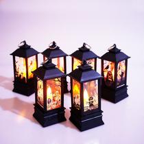 Halloween Vela Led Arandela Retro Tam. 5.3x5.3x13.5cm. - CRS DA ROSA