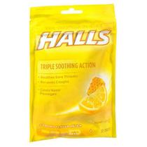 Halls Cough Drops Mel-Limão 30 cada por Halls