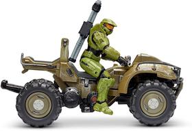 Halo 4 Figura e Veículo Mongoose com Master Chief Oficial
