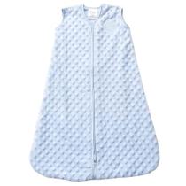HALO Sleepsack Pelúcia Ponto Velboa Cobertor Wearable, TOG 1.5, Azul, Pequeno