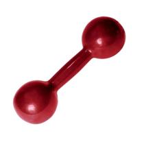 Halter 9kg Emborrachado PVC