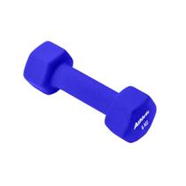 Halter Athletic Sextavado 6kg em Neoprene Conforto e Aderência para Treino de Musculação em Casa