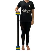 Halter Barra Triangular Hidroginástica 2-3kg 100cm DF4022-AZ Azul/Amarelo Dafoca Sports