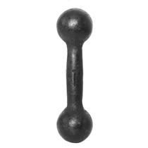 Halter Bola 01kg Pintado Preto Ferro Fundido Academia Musculação Halter Bola 01kg Pintado Preto Ferro Fundido Academia Musculação