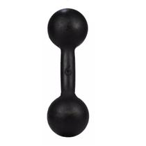 Halter Bola 06kg Pintado Preto Ferro Fundido Academia Musculação