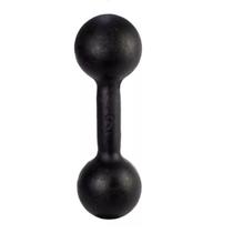 Halter Bola 09kg Pintado Preto Ferro Fundido Academia Musculação - Alto Nível Fitness