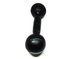 Halter Bola Pintado 4Kgs Musculação Academia Em Casa