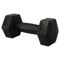 Halter Dumbell Cement Sextavado Bonafit 1kg Preto Halter Dumbell Cement Sextavado Bonafit 1kg Preto