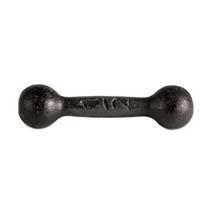 Halter em Ferro Pintado - 500g Preto Acte Halter em Ferro Pintado - 500g Preto Acte