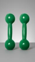 Halter Emborrachado 1kg Par Academia Ginástica