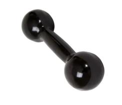 Halter emborrachado 4 kg - preto