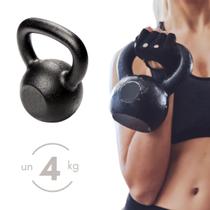 Halter Kettlebell Pintado 4KG Peso De Academia Fitness Cross - Delta halter