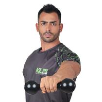 Halter Kl Master Fitness para Academia Emborrachado 4 Kg