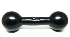 Halter Peso Bola Emborrachado de 5Kgs Musculação Academia Halter Peso Bola Emborrachado de 5Kgs Musculação Academia