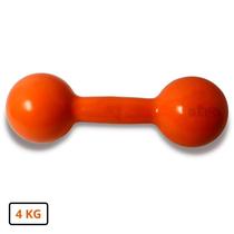 Halter Redondo Bola Emborrachado 4 Kg Laranja