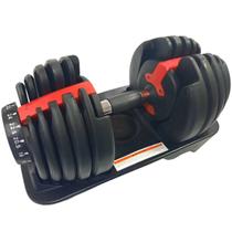 Halter Regulável 24kg Dumbbell Ajustável Dumbell Anilha Drum