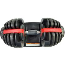 Halter Regulável 24kg Dumbbell Anilha Ajustável Dumbell Drum