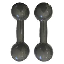 Halter revestido 7kg - par iniciativa fitness