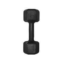 Halter Sextavado 10 kg Pintado Preto Ferro Fundido Academia Musculação Exercicio Halter Sextavado 10 kg Pintado Preto Ferro Fundido Academia Musculação Exercicio