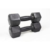 Halter sextavado 1kg pintado - par iniciativa fitness Halter sextavado 1kg pintado - par iniciativa fitness