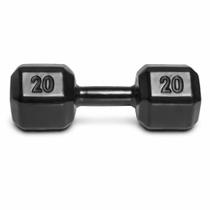 Halter sextavado 20kg emborrachado fitness para musculação treino funcional academia residencial profissional alta durabilidade e conforto Halter sextavado 20kg emborrachado fitness para musculação treino funcional academia residencial profissional alta durabilidade e conforto
