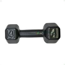 Halter Sextavado Emborrachado - 4 Kg